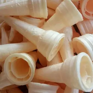 Cone Es Krim Kerucut 50 pcs Contong Kerupuk Es Cream Diameter 4cm