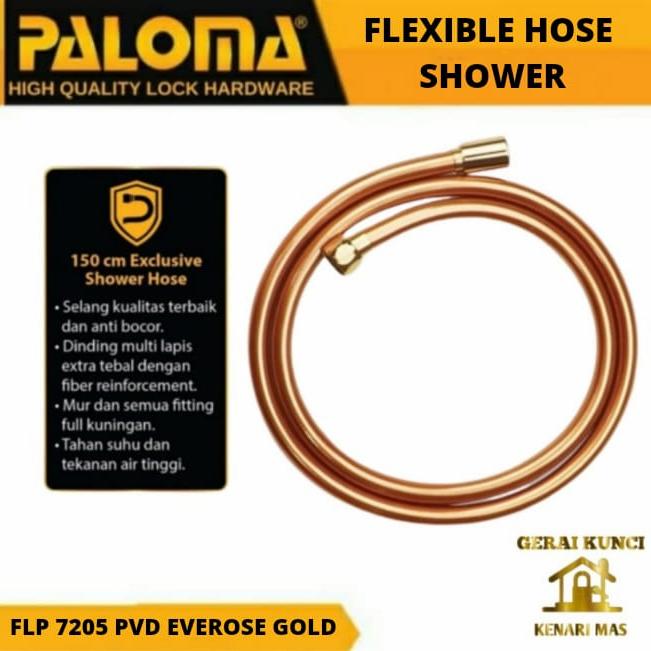 PALOMA FLP 7205 FLEXSIBLE HOSESELANG HANDSHOWER HAND SHOWER FLEXSIBLE 0