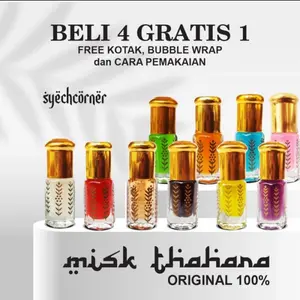 Misk Thaharah Original Saudi 100 % / Misk Saudi / parfum Miss V