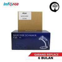 Gambar BARCODE SCANNER INFORCE F20 1D, FREE STAND dari btgcom Kota Denpasar 5 Tokopedia