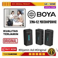 Gambar Boya BY-XM6-S2 2.4GHz Ultra-compact Wireless Microphone System dari Camzone Official Kota Administrasi Jakarta Selatan 1 Tokopedia