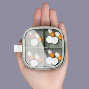 Kotak Obat Portable / Pills Box / Portabel Mini Pill Case Medicine Box