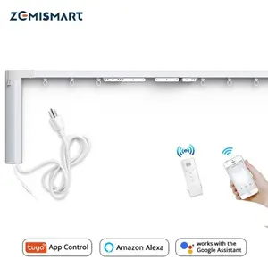 ZEMISMART TUYA Curtain Motor+Rail 4.2m+Remote GoogleAlexa