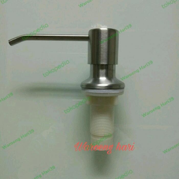 Tempat sabun cair tanam kitchen sink/bak cuci piring 2
