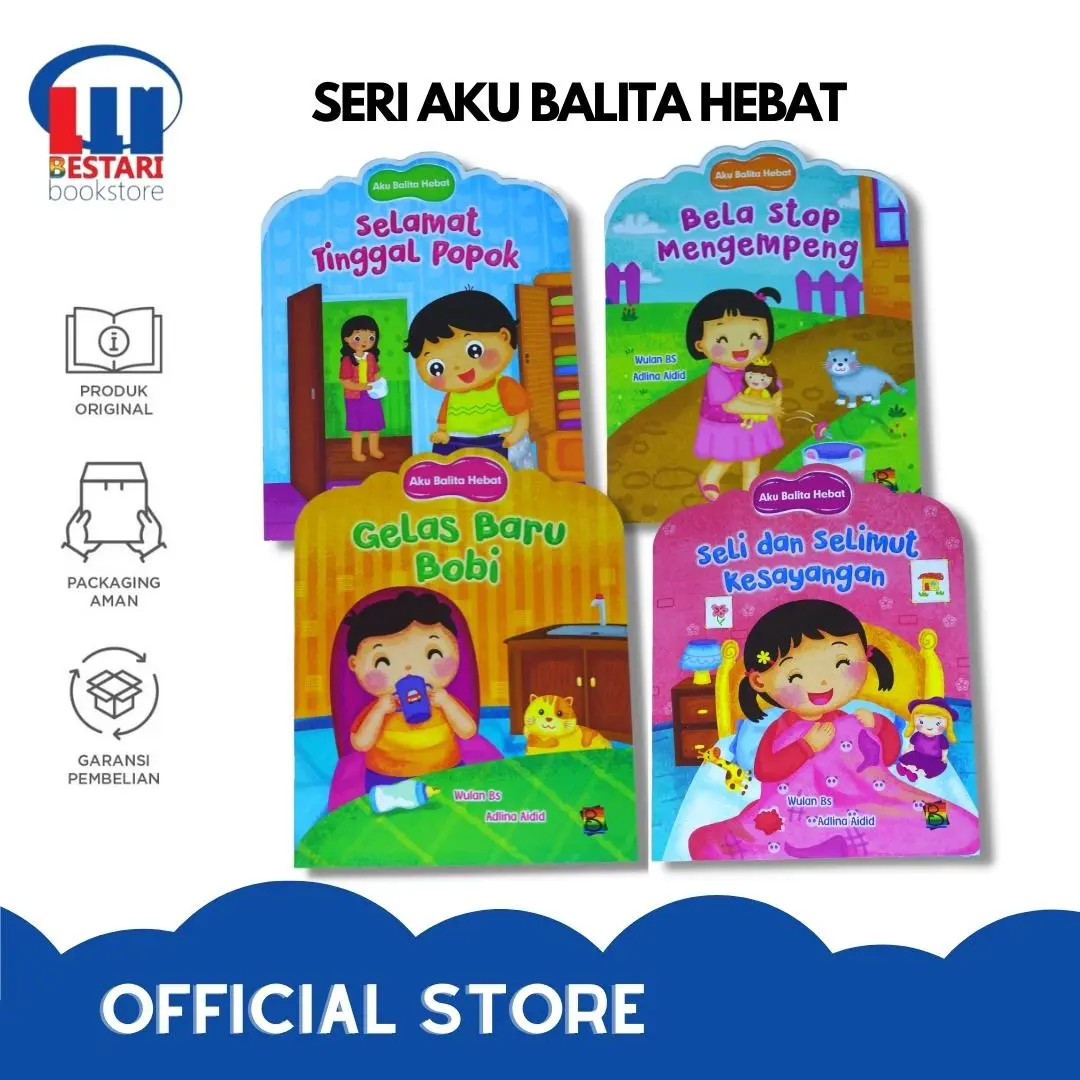 buku cerita anak seri aku balita hebat full colour