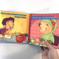 Gambar Buku Kain/Buku Bantal/Softbook: Makan Minum yang Islami dari TokoPipo_NEW Kota Bandung 3 Tokopedia