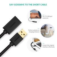 Gambar UGreen US129 Extension Cable USB A To USB A 3.0 - 3 METER dari Jaya PC Kota Administrasi Jakarta Pusat 4 Tokopedia