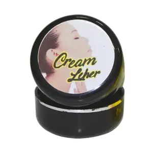 Cream Pemutih Leher Whitening Termurah - Pot Hitam