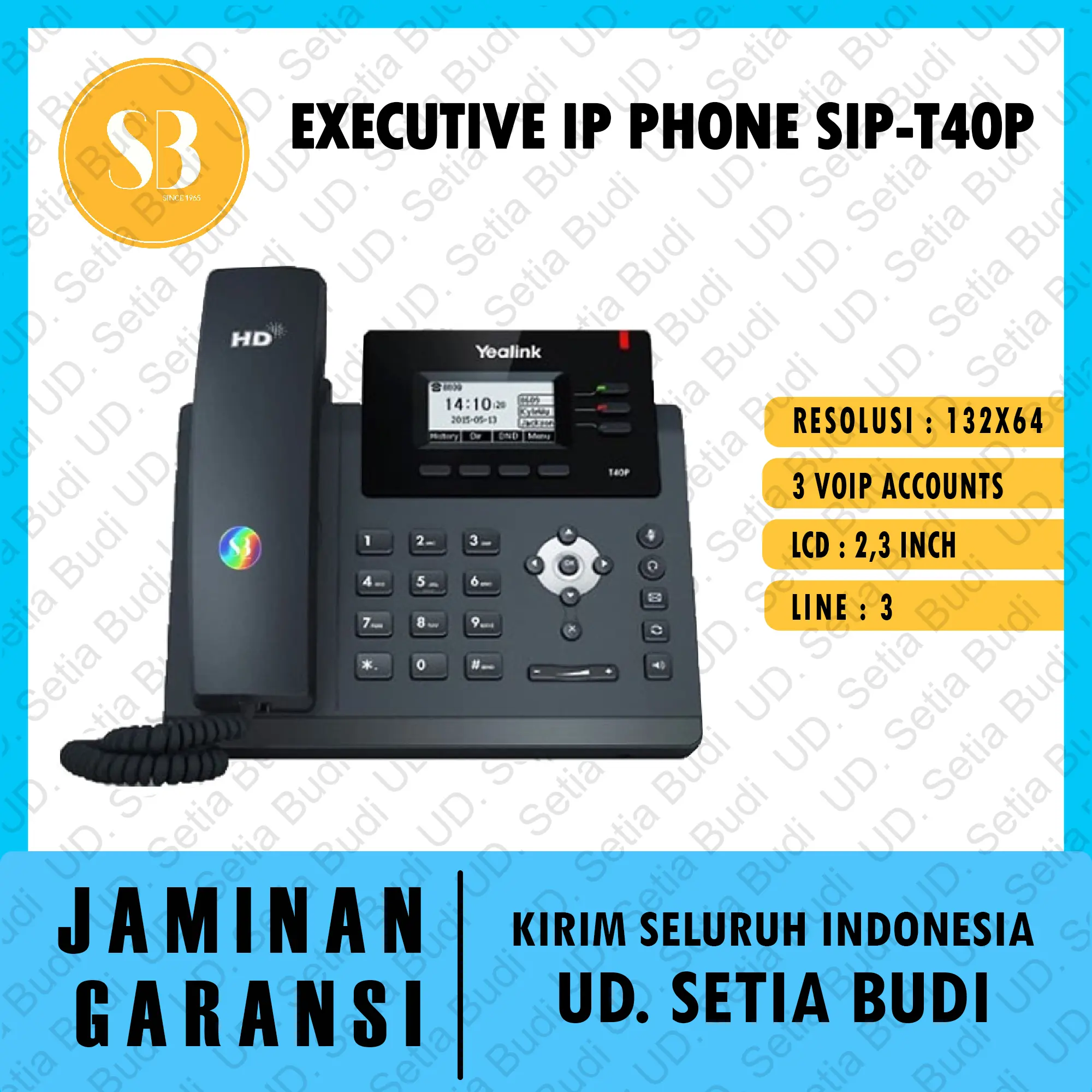 Executive IP Phone SIP-T40P