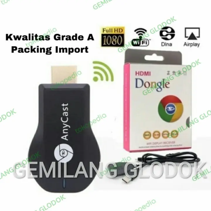 NEW DONGLE HDMI WIRELESS ANYCAST WI-FI DISPLAY RECEIVER TV