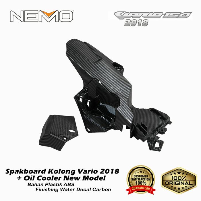 Gambar Spakbor Kolong Vario Carbon NEMO for Honda Vario 2018 dari GMA Product Series Kota Administrasi Jakarta Barat Tokopedia
