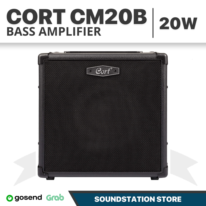Gambar Cort CM20B Bass Amplifier | Ampli Bass Elektrik 20 Watt CM 20 Original dari SoundStation Store Kota Tangerang Selatan Tokopedia