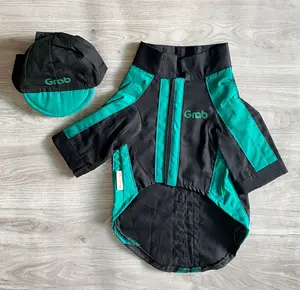 Jaket kostum ojol untuk anjing kucing Jaket lucu FOR CAT AND DOG