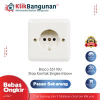 Gambar Stop Kontak IB NGU BROCO 55110U B 1004024 dari klik bangunan official Kab. Bogor 2 Tokopedia
