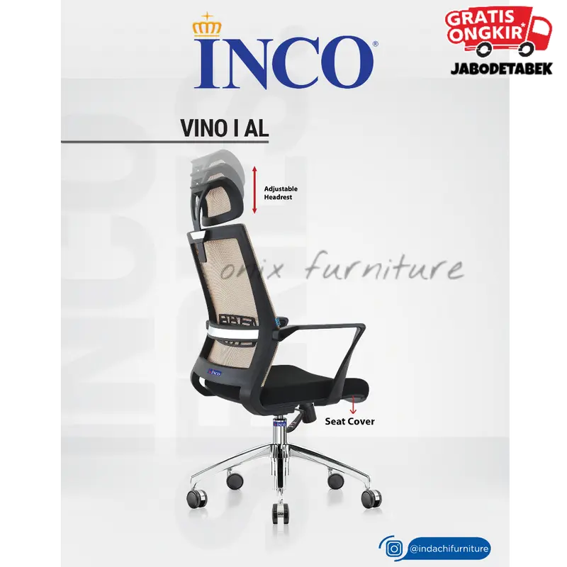 KURSI KANTOR VINO I / AL - INCO BY INDACHI 0