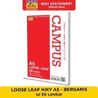 Gambar KIKY Loose Leaf / Kertas File Putih Bergaris Ukuran A5 Isi 50 Lembar dari Kiky Stationery Kota Administrasi Jakarta Barat 2 Tokopedia