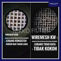 Gambar Wire Mesh LEBAR : 150 CM / SS 304 #4, 6, 8, 10, 12, 14, 16, 18, 20, 24 dari NIKKO FILTER Kota Administrasi Jakarta Barat 2 Tokopedia