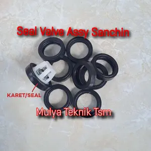 Seal valve assy sanchin power sprayer/ karet klep otomatis pompa steam