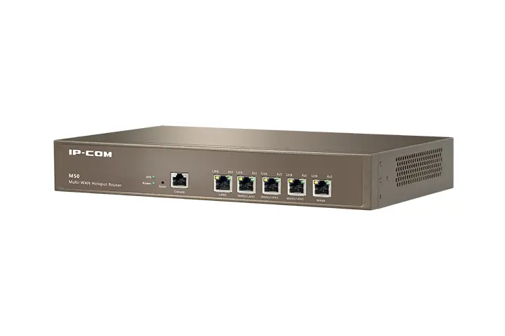 IPCOM M50 Multi-WAN Hotspot Router+200 users+100AP 1