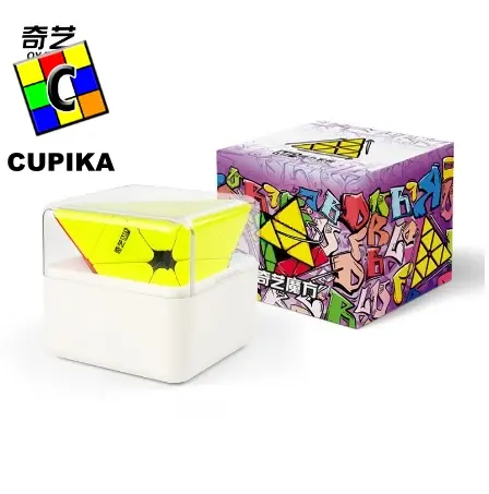 Cube Magic Puzzle QiYI MP Series Pyraminx Magnetic Stickerless MP M Series Games 1