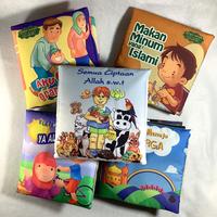 Gambar Buku Kain/Buku Bantal/Softbook: PAKET PROMO untuk Anak MUSLIM dari TokoPipo_NEW Kota Bandung 3 Tokopedia