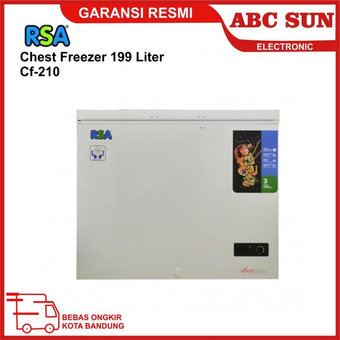 Gambar Chest Freezer 199 Liter Rsa Cf-210 (Khusus Bandung) CF210 dari ABC Sun Electronic Kota Bandung Tokopedia