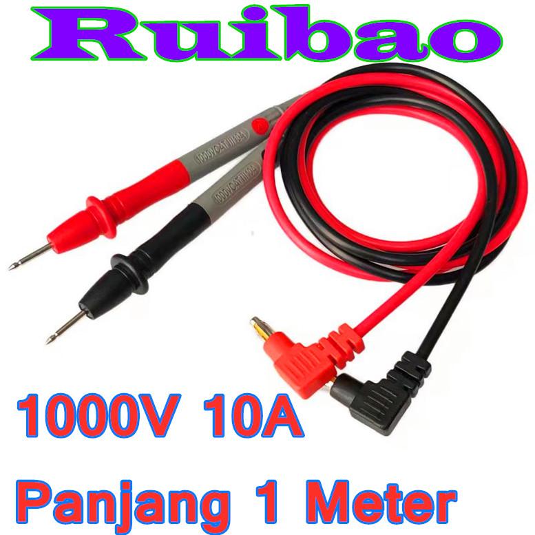 Kabel Multimeter / Kabel tester / Probe Jarum 1000V 10A Multi Tester ...