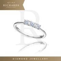 Gambar Cincin Berlian Richards Jewellery - TRILOGY DIAMOND RING - 265973 dari Richards Jewellery Jakarta Barat 1 Tokopedia