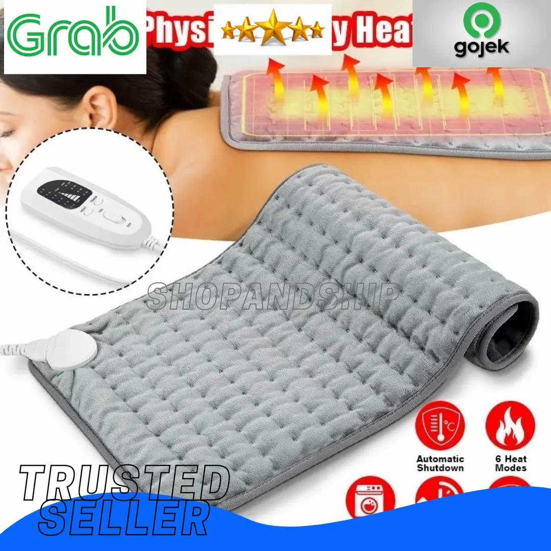 Heating Pad Mat Alas Selimut Bantal Terapi Pemanas Penghangat Elektrik