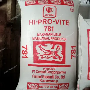 Pelet Ikan HI-PRO-VITE 781-3 Pellet Lele Gurame Nila Paket 10 Kg cargo