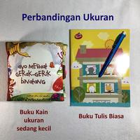 Gambar Buku Kain/Buku Bantal/Softbook: Ayo Melihat Gerak Gerik Binatang dari TokoPipo_NEW Kota Bandung 5 Tokopedia