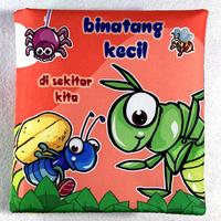 Gambar Buku Kain/Buku Bantal/Softbook: Binatang Kecil di Sekitar Kita dari TokoPipo_NEW Kota Bandung 1 Tokopedia
