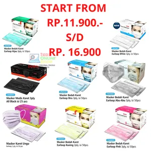 Masker Onemed Medis 3 Ply Original