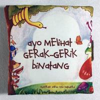 Gambar Buku Kain/Buku Bantal/Softbook: Ayo Melihat Gerak Gerik Binatang dari TokoPipo_NEW Kota Bandung 1 Tokopedia