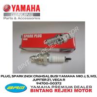 Gambar PLUG, SPARK (NGK CR6HSA), BUSI YAMAHA MIO J, S, M3, JUPITER Z1, VEGA R dari Yamaha Bintang Rejeki Motor Kab. Bandung 2 Tokopedia