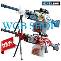 Gambar Mainan Tembakan M249 Automatic Brand Lehui Dart Blaster - Shell Tambahan dari WGB SHOP Kota Administrasi Jakarta Utara 2 Tokopedia