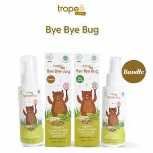 Tropee Bebe Bye Bye Bug 100ml Anti Nyamuk Bayi Mosquito Serangga Baby