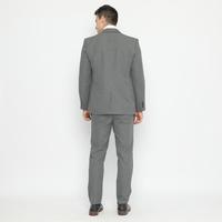 Gambar Code Male Jas Kancing 2 Wool Touch Abu Muda Slimfit - Bar Abu Muda, XS dari Code Male Kota Administrasi Jakarta Timur 4 Tokopedia