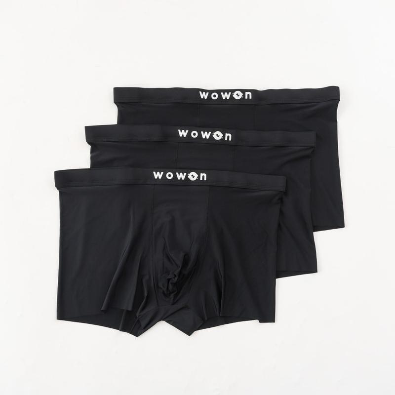 Wowon Men Boxer - Celana Dalam Pria - Zero Gravity Feel - 3 Pcs - 1