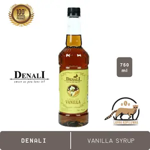 Vanilla Sirup merk Denali