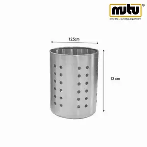 Tempat Sendok Garpu Stainless Steel Mutu CBK-04B