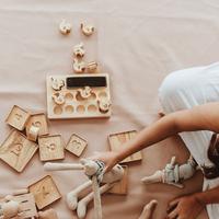 Gambar Little Lader MIDI Versatile Vegan Leather Mat, Alas Ompol Perlak Bayi - Tan dari leevierrakids Kota Administrasi Jakarta Utara 4 Tokopedia