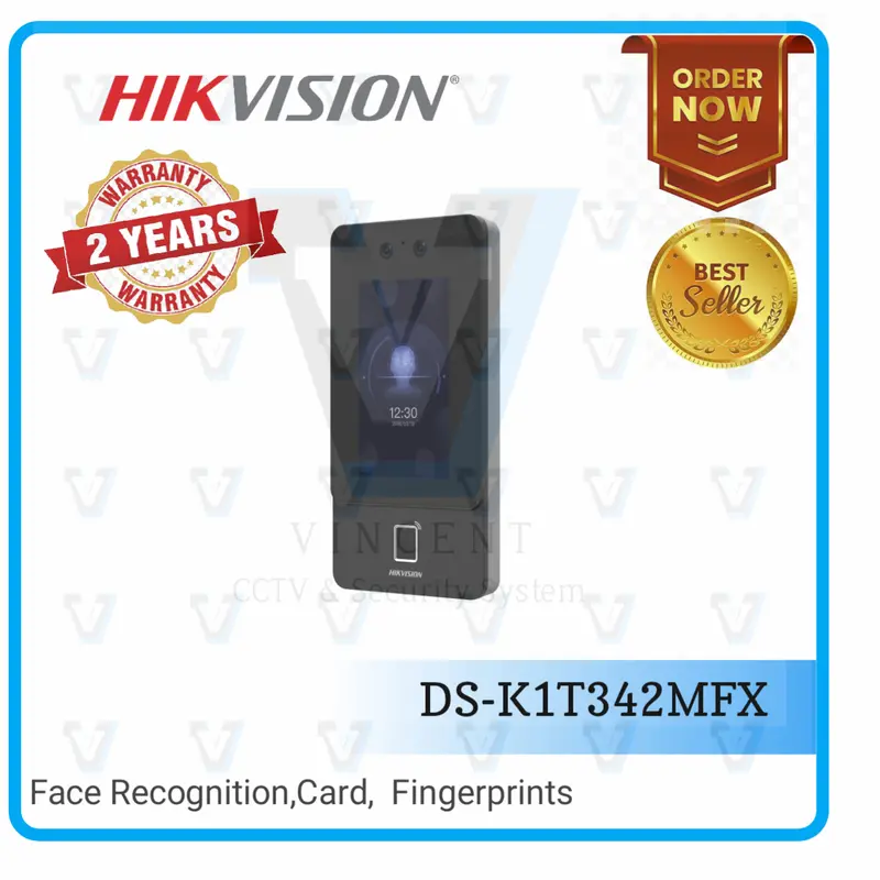 Face Acces Control Terminal DS-K1T342MFX 0