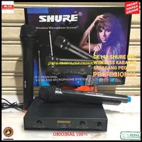 Gambar G148 SHURE QC WIRELESS DUAL MIK WIRELES SEPASANG MIKROPON MIKROPHONE D dari GROSIR ONLINE123 Kota Administrasi Jakarta Barat 3 Tokopedia