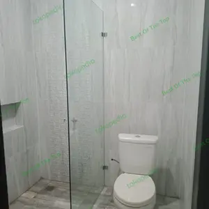 Sekatan kaca shower tempered 10mm uk 800x2000