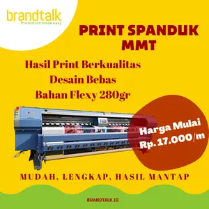CETAK SPANDUK MMT BAHAN FLEXY 280 gr DI SEMARANG