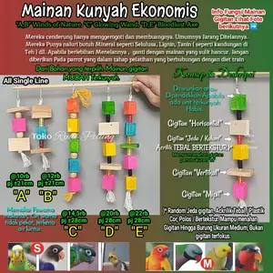 S ~ M Mainan kunyah Ekonomis WINDS OF NATURE