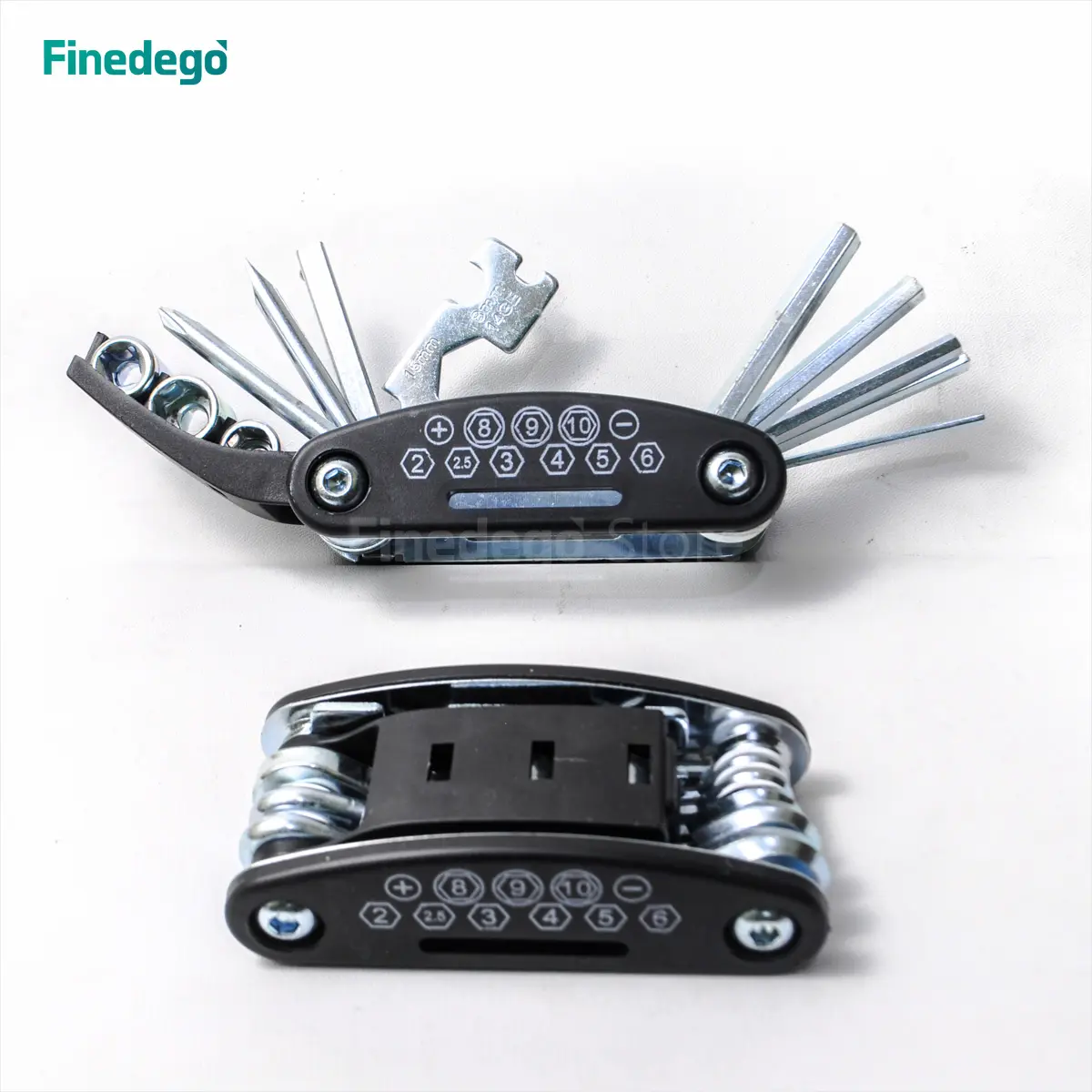 Knifezer Multitool 15in1 EDC Multifunction Repair Tool Hex Sock Obeng