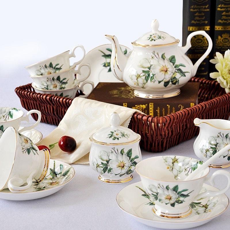 Luxury Gift Set Ramadhan 15pcs Tea Set/Set Teko Teh Mewah Eropa Parsel ...
