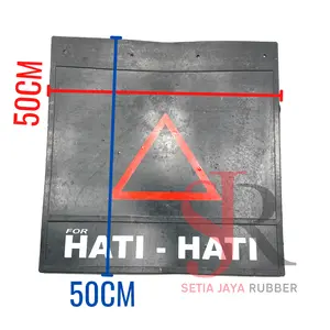 Karpet Lumpur Truk HATI-HATI Besar Mud Guard Karpet Roda Ban Double